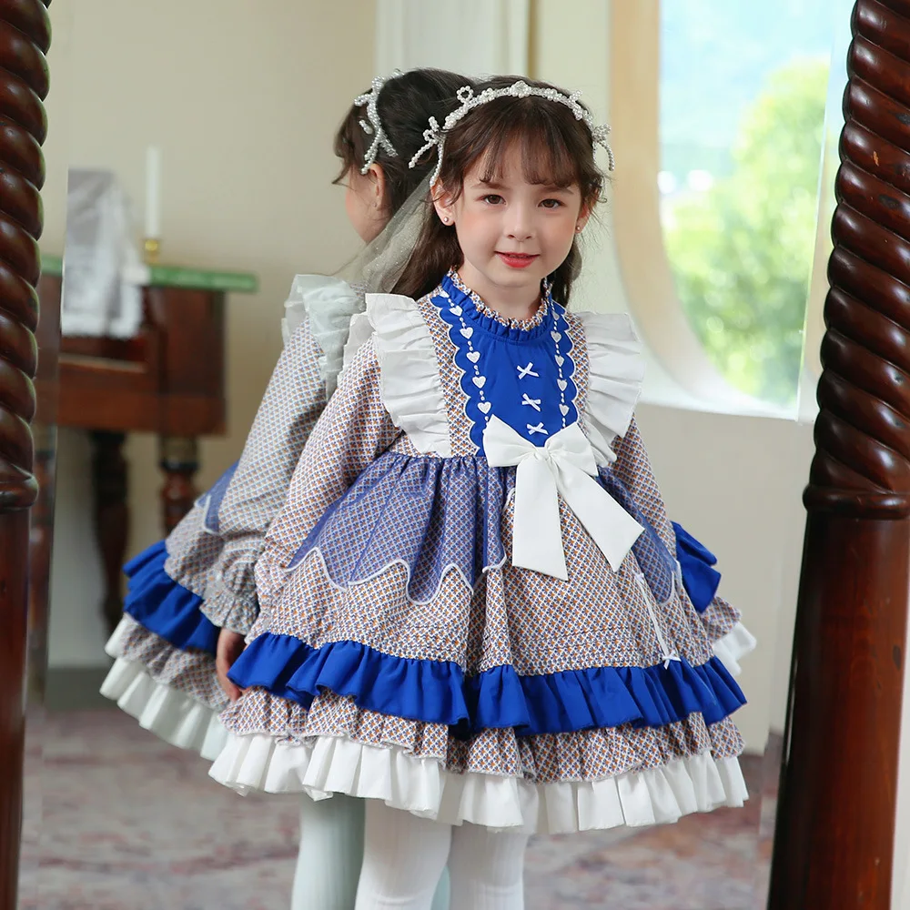 

Josaywin Dress for Girls Baby Birthday Princess Party Vestidos Infantil Lolita kawaii Wedding Dress Girl Floral Children Dresses