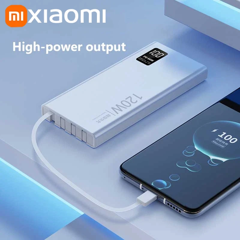 Xiaomi 50000mAh بنك الطاقة عالي السعة شحن سريع Powerbank شاحن بطارية محمول آيفون سامسونج هواوي جديد #4