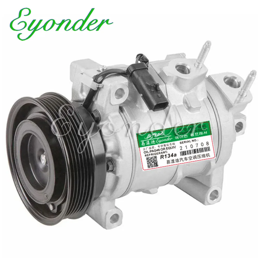 A/C AC Air Conditioning Compressor for Jeep Commander 5.7L 2006 2007 2008 4472608713 447260-8713 55111414AA RL111414AA