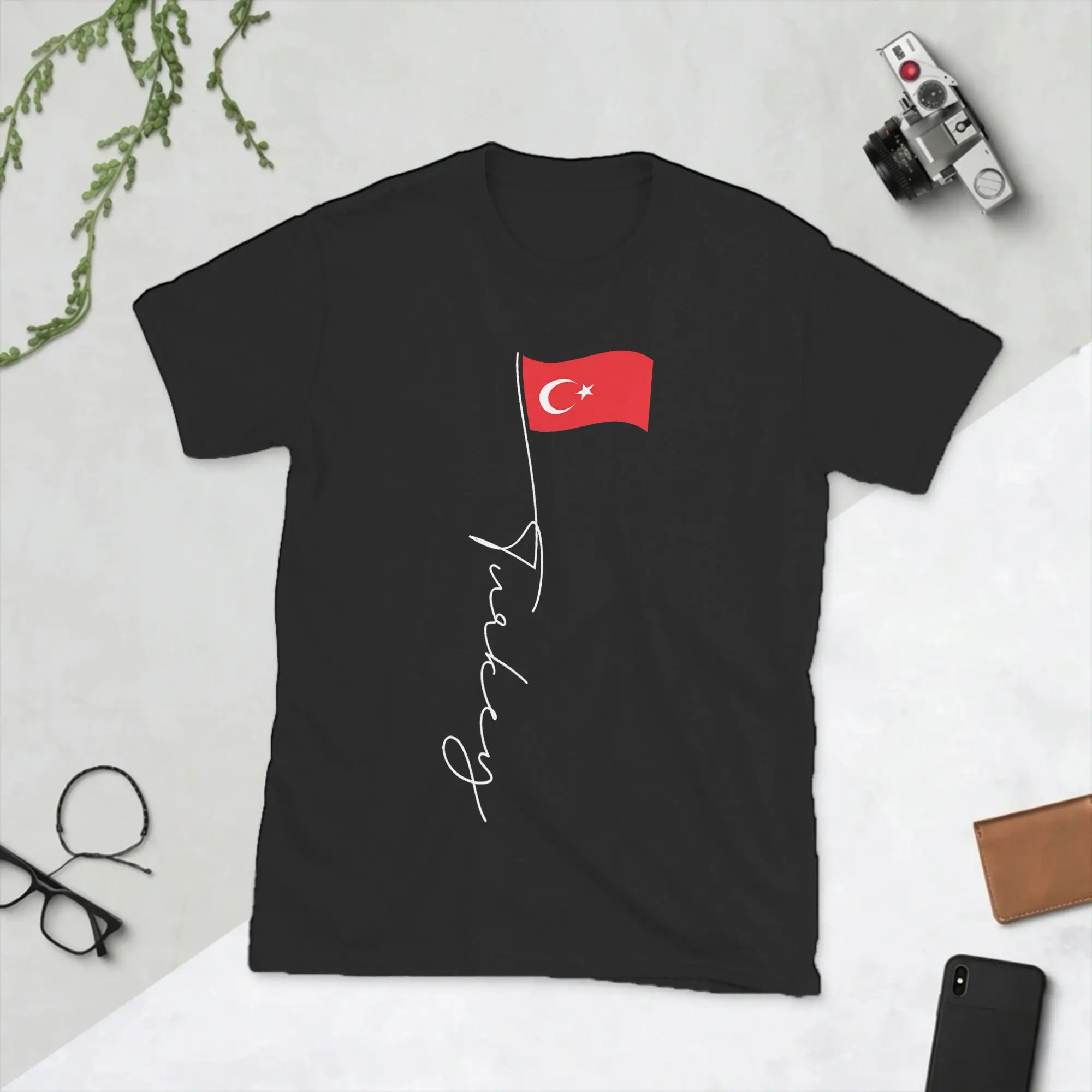 Awesome Turkish Flag Turkey Proud  T-Shirts Men O Neck Pure Cotton T Shirt  Short Sleeve Tees New Arrival Tops