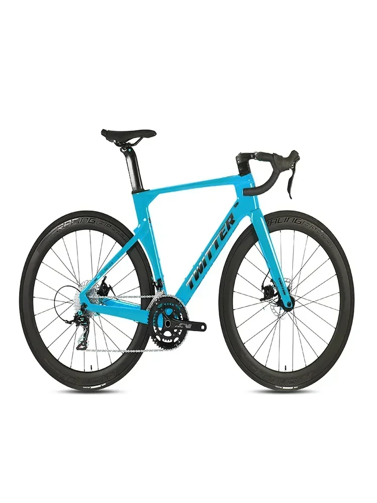 AliExpress F,YUZE RS-22S Carbon Fiber Road Bike Aerodynamic Design Fully Hidden Lines 43.5cm/46/48/50/52/54/56cm with Hydraulic Disc Brakes