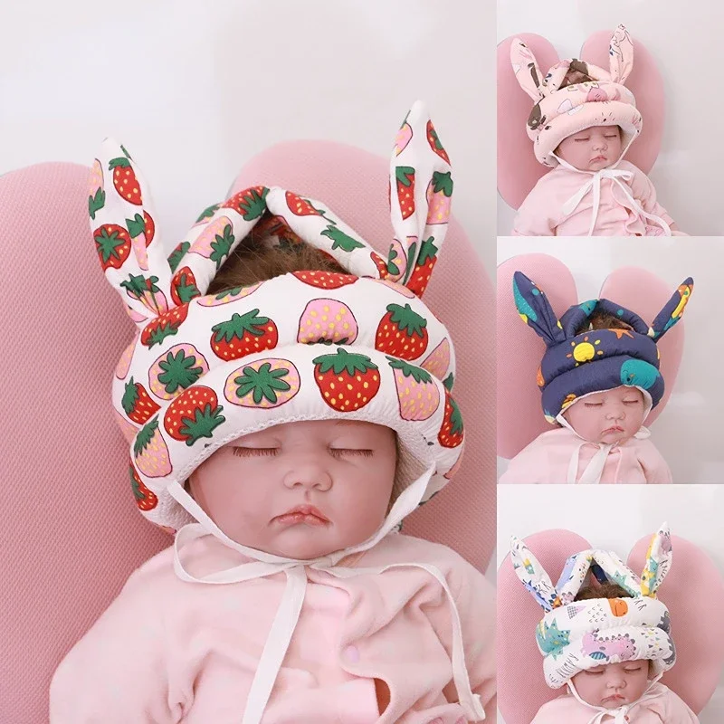 1pc Baby Head Pillow Anti-fall Device Head Protective Pad Summer Anti-bump Head Learning To Walk Baby Four Seasons Toddler Hat