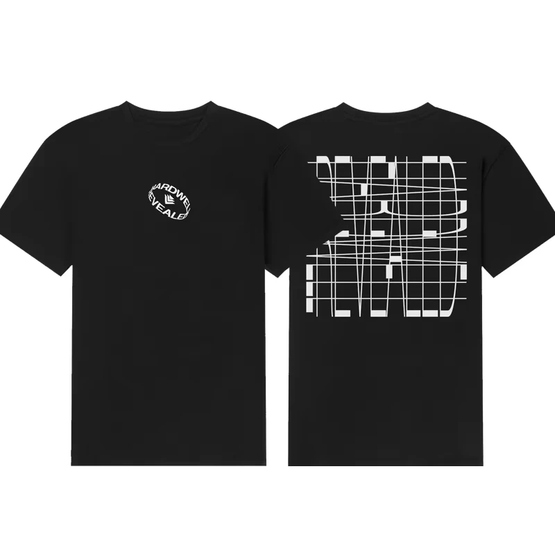 هاردويل الرجال النساء تي شيرت طباعة التي شيرت الملابس مصمم المحملة المتضخم تي شيرت الصيف بلايز #3