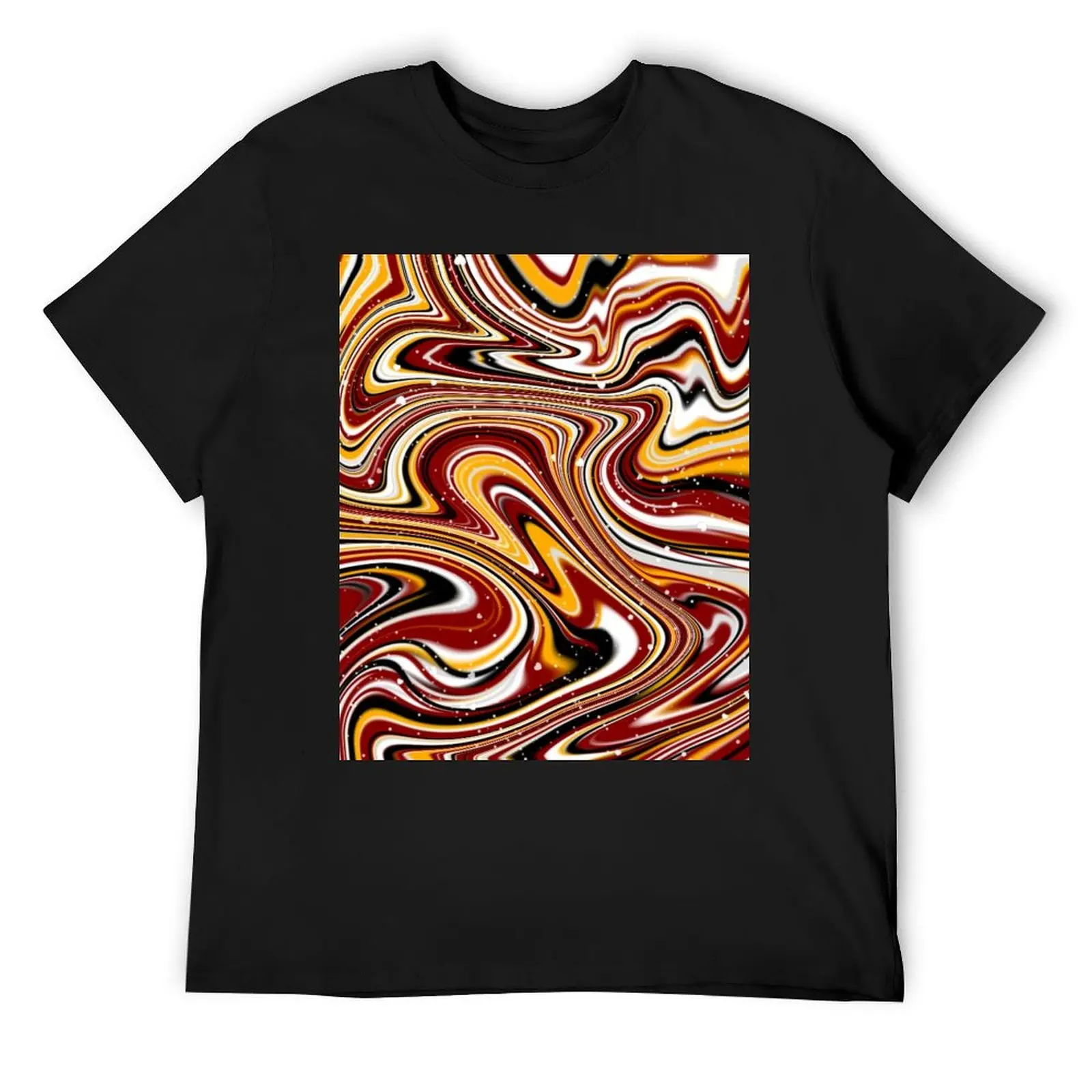 FSU themed abstract print T-Shirt quick-drying summer clothes summer tops mens graphic t-shirts big and tall