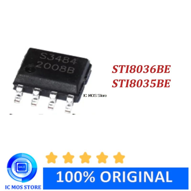 

10PCS STI8035BE S8035BE STI8036BE S8036BB S8036 SOP8 chip