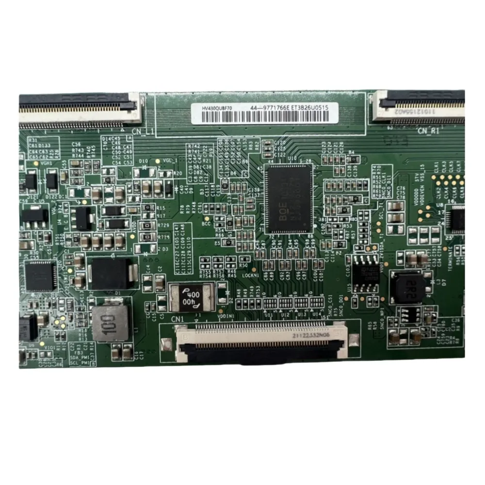 New TV Tcon Board HV430QUB-F70 47-6021476 For LCD TV Screen Repairing Soft Socket