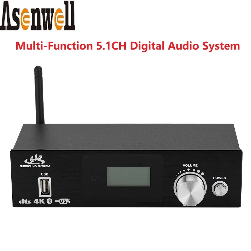 Imagem -02 - Decodificador do Sistema de Áudio Digital Bluetooth 5.0 4k 60hz Switcher Hdmi 2.0 em Saída Conversor Arc Pc-usb Dac Dts Ac3 5.1 5.1ch