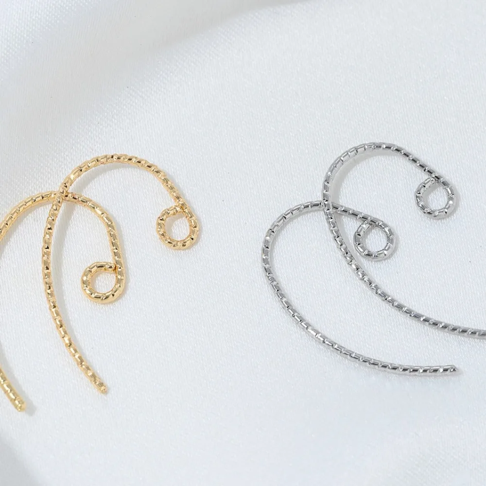 

Медный 14-каратный золотой цвет, французский ушной крючок, пакетный цветок, сделай сам, простые серьги ручной работы, аксессуары для ушей, базовые материалы