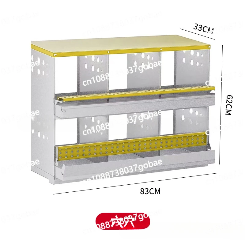 

Chicken Nest Egg Laying Box Egg Laying Box Chicken Running Cage Chicken Cage Galvanized Durable Easy To Clean Cross-border