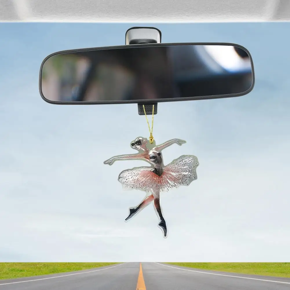 Легкий-акриловый-автомобильный-орнамент-устойчивый-к-выцветанию-автомобильный-аксессуар-элегантный-балетный-набор-акрилового-декора-для-рождественской-елки-дома