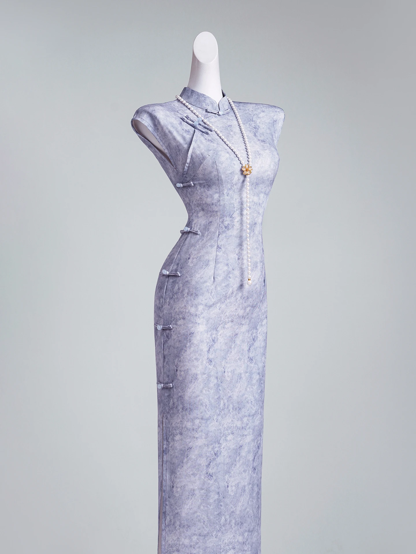 

Светло-фиолетовая женская повседневная одежда Ele: простой и элегантный дизайн 2026 года, маленький размер, цветочный узор