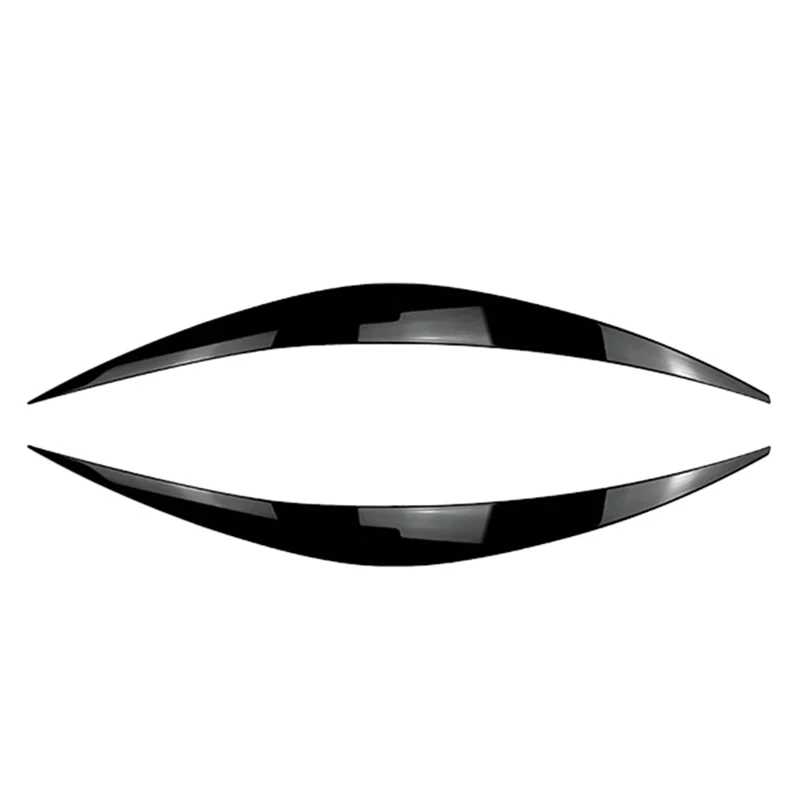 

Car Front Headlight Cover Garnish Strip Eyebrow Cover Trim Sticker For Hyundai I30 I30N MK3 2017-2019 Accessories Parts