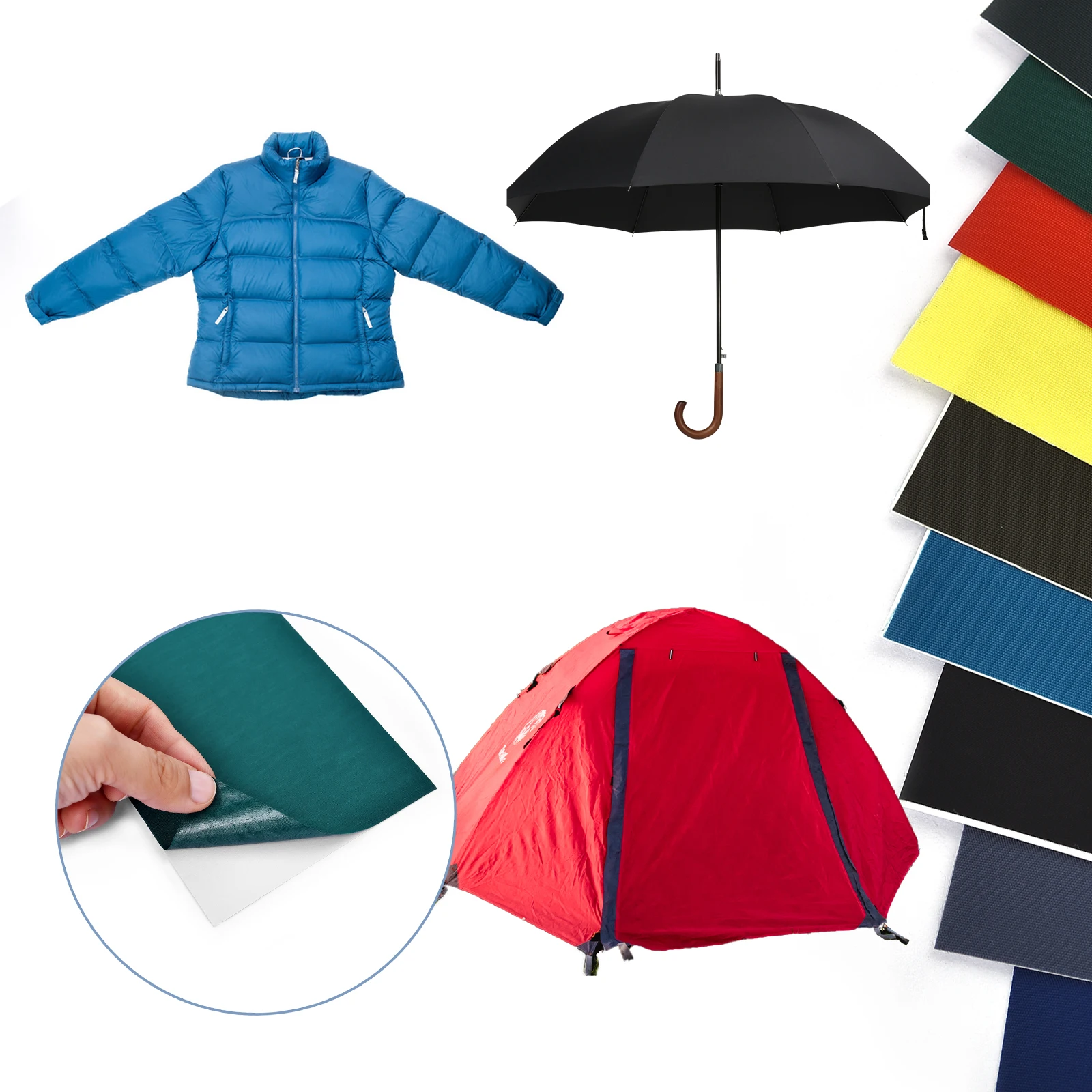 Self Adhesive Patches For Clothing Thermoadhesive Stickers Backpack Bags Washable Repair Patches Down Jackets Tent DIY Fix Patch