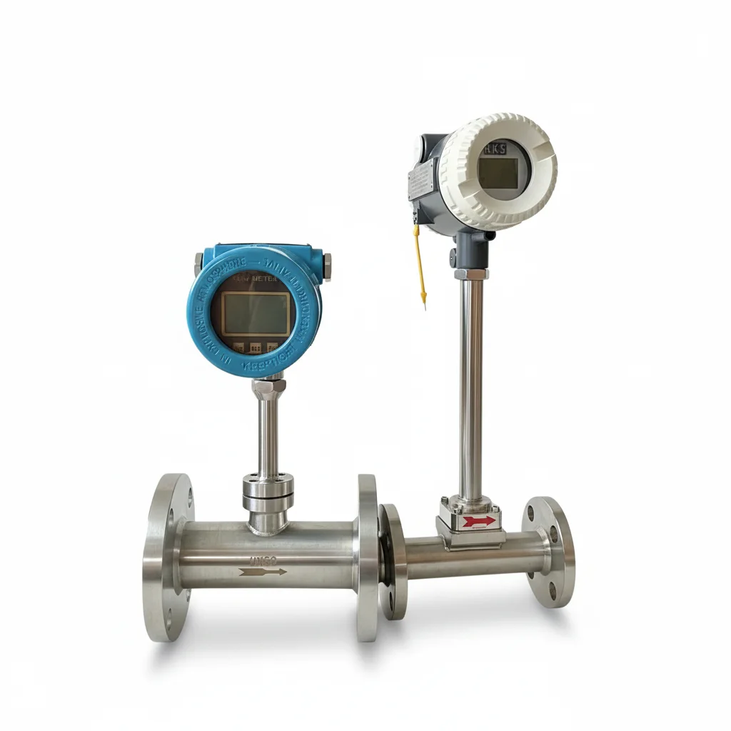 RKS Thermal Gas Mass Flow Meter Air Natural Pipeline Insertion Type Stainless Steel Flange Small Flow Supports Customization