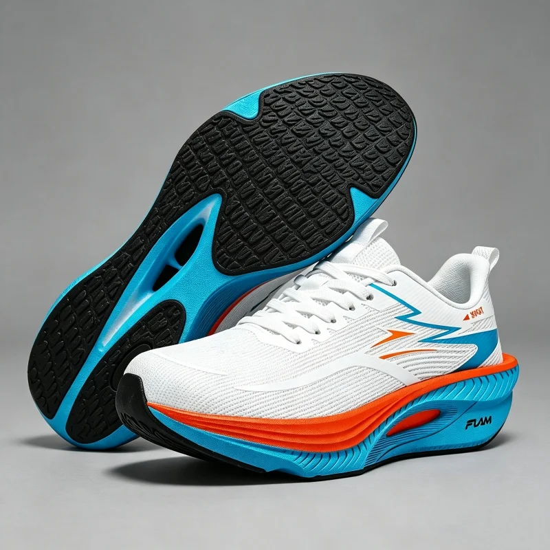 Marathon-Laufschuhe Spezialität Herren Athletische Sport-Carbonsohlen Komfortable Leichte Damen-Trainings-Basketball-Sneaker