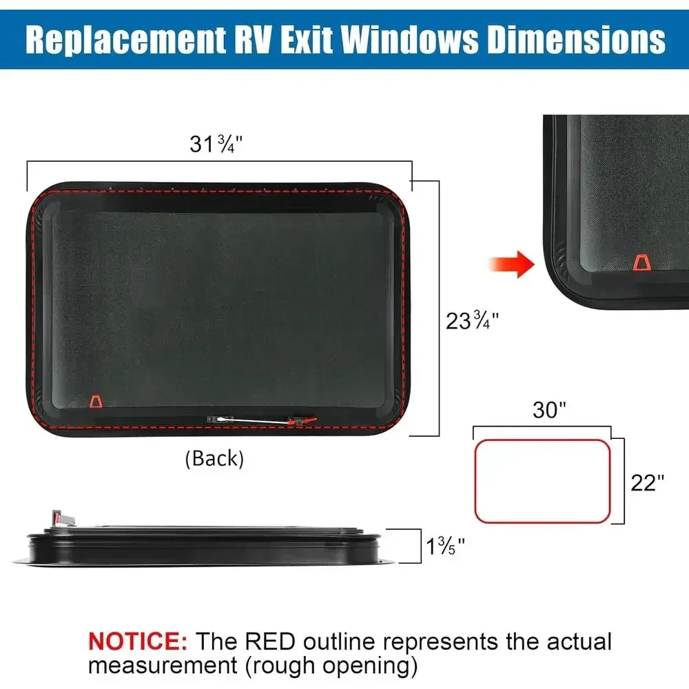 RV Exit Window, 30