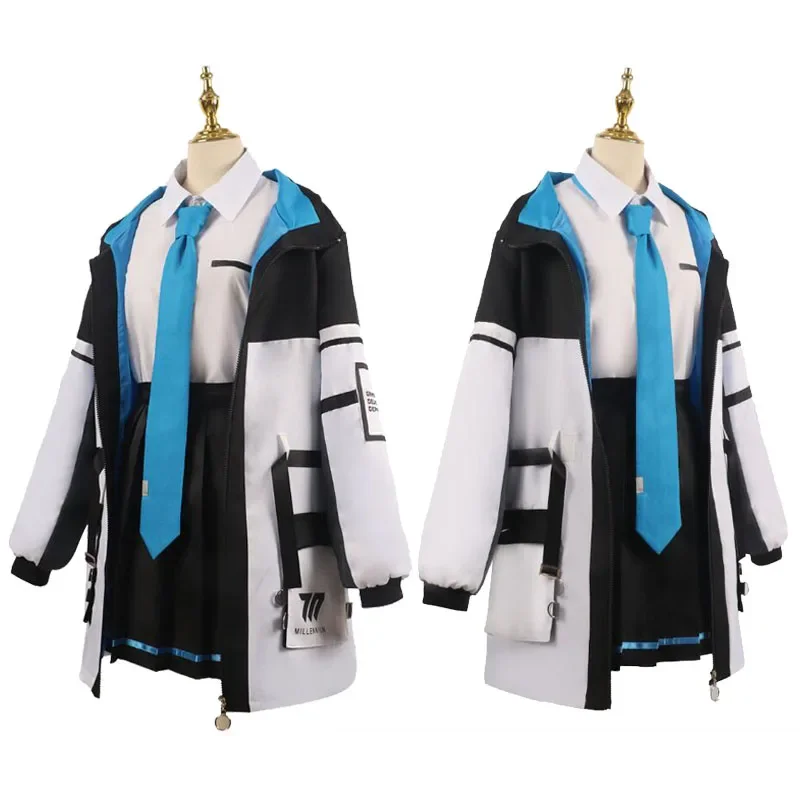 Blue Archive Tendou Arisu Cospplay Costume Alice JK Uniform Skirt Men's And Women's Styles Aris Game Anime Clothing