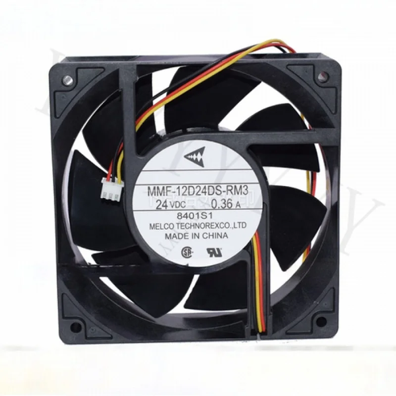 

Y+FOR 1pcs Mitsubishi MMF-12D24DS-RM3 DC24V 0.36A 12038 12CM inverter fan