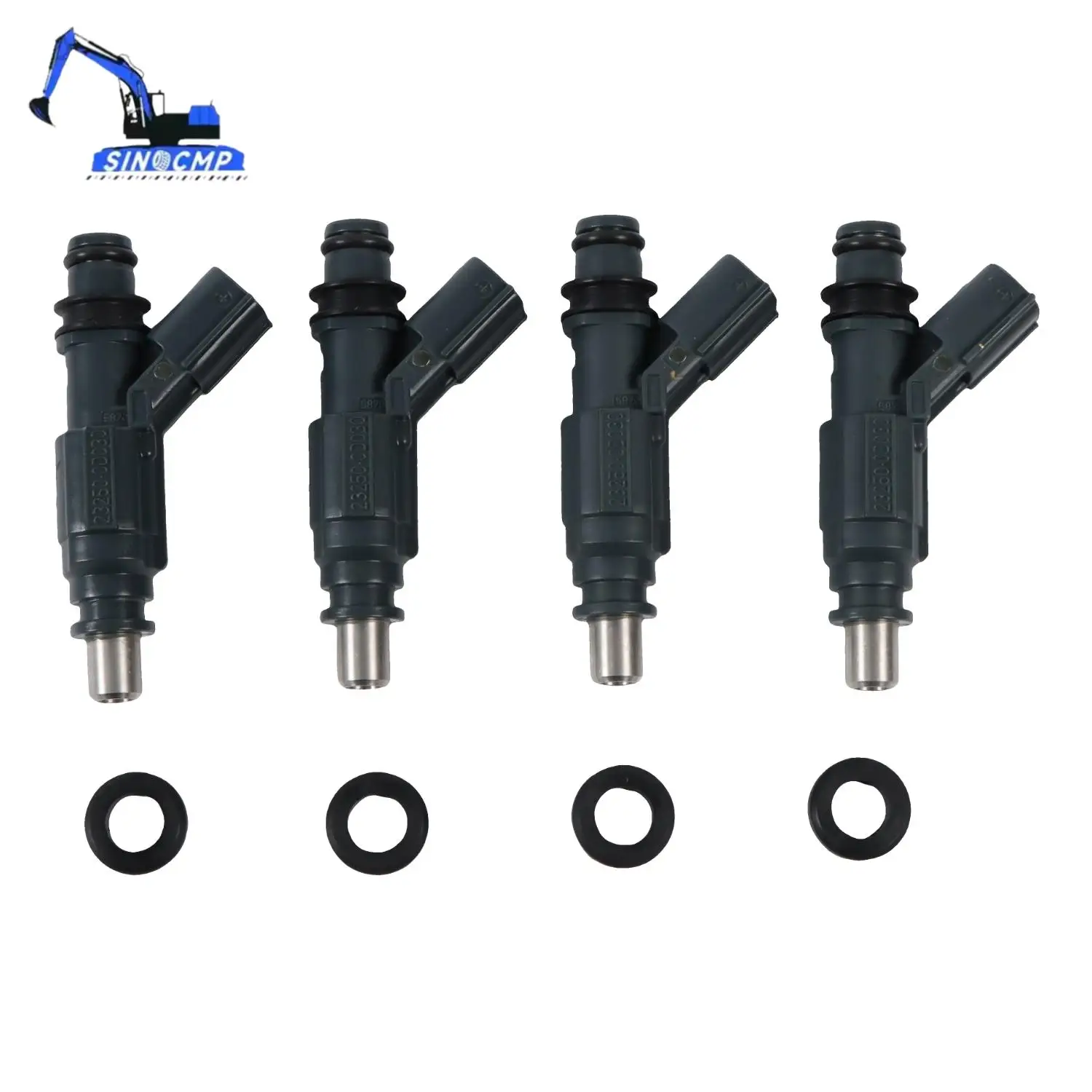 

4PCS Fuel Injectors 23250-0D030 23209-0D030 0280156019 For Toyota Corolla ZZE12 ZZE141 ZZE150 Auris Avensis Altis