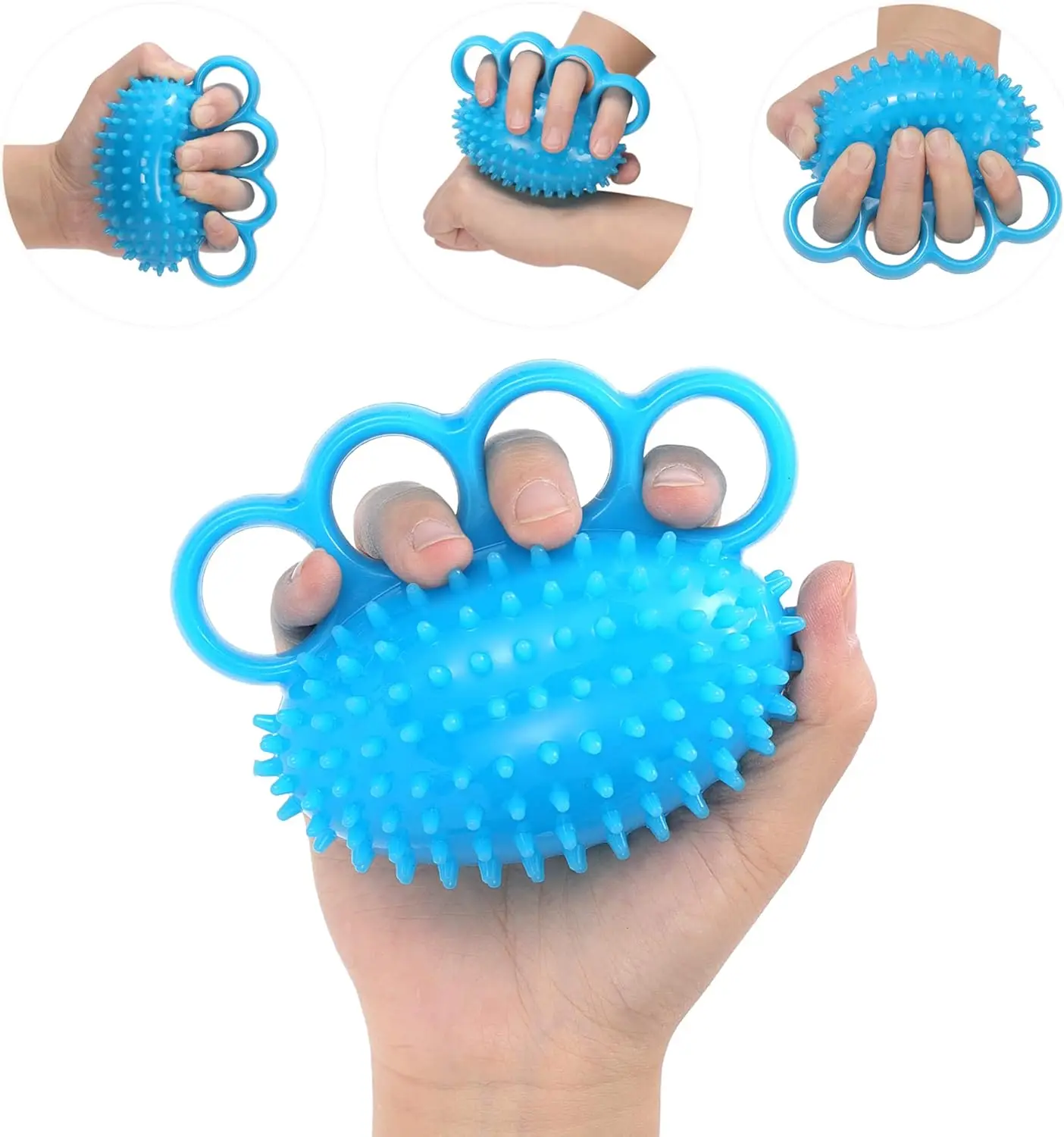 

Hand Exercise Ball: Grip Strengthener, Stress Relief, Finger Therapy, Improve Flexibility, Resistance Trainer