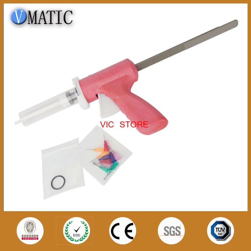 

High Quality New Arrival Manual Dispenser Dispensing 10Cc/Ml Caulking Glue Gun With Syringe & Needles