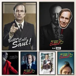 Better Call Saul TV series Poster Fancy Poster Wall Sticker for Living Room Bar Vintage Decorative Painting Middle