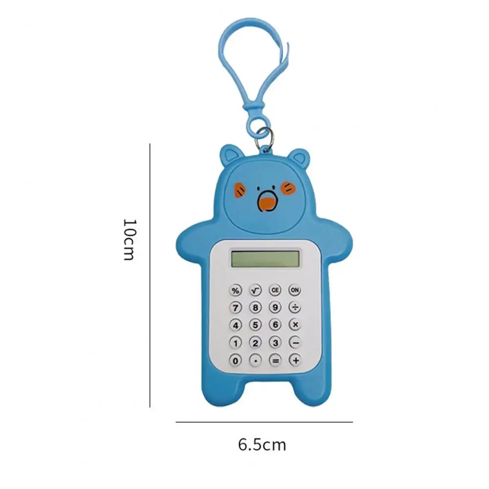 Calcolatrice tascabile a 8 cifre conteggio LED cartone animato simpatico orso studente calcolatrice scuola forniture per ufficio calculadoras bonitas