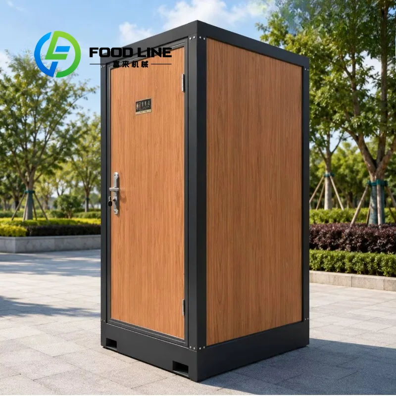 Portable Toilet Cabin Space‑Efficient Modular Toilet Cabin Ideal Sanitation For Outdoor Event Venue Camp And Park Project
