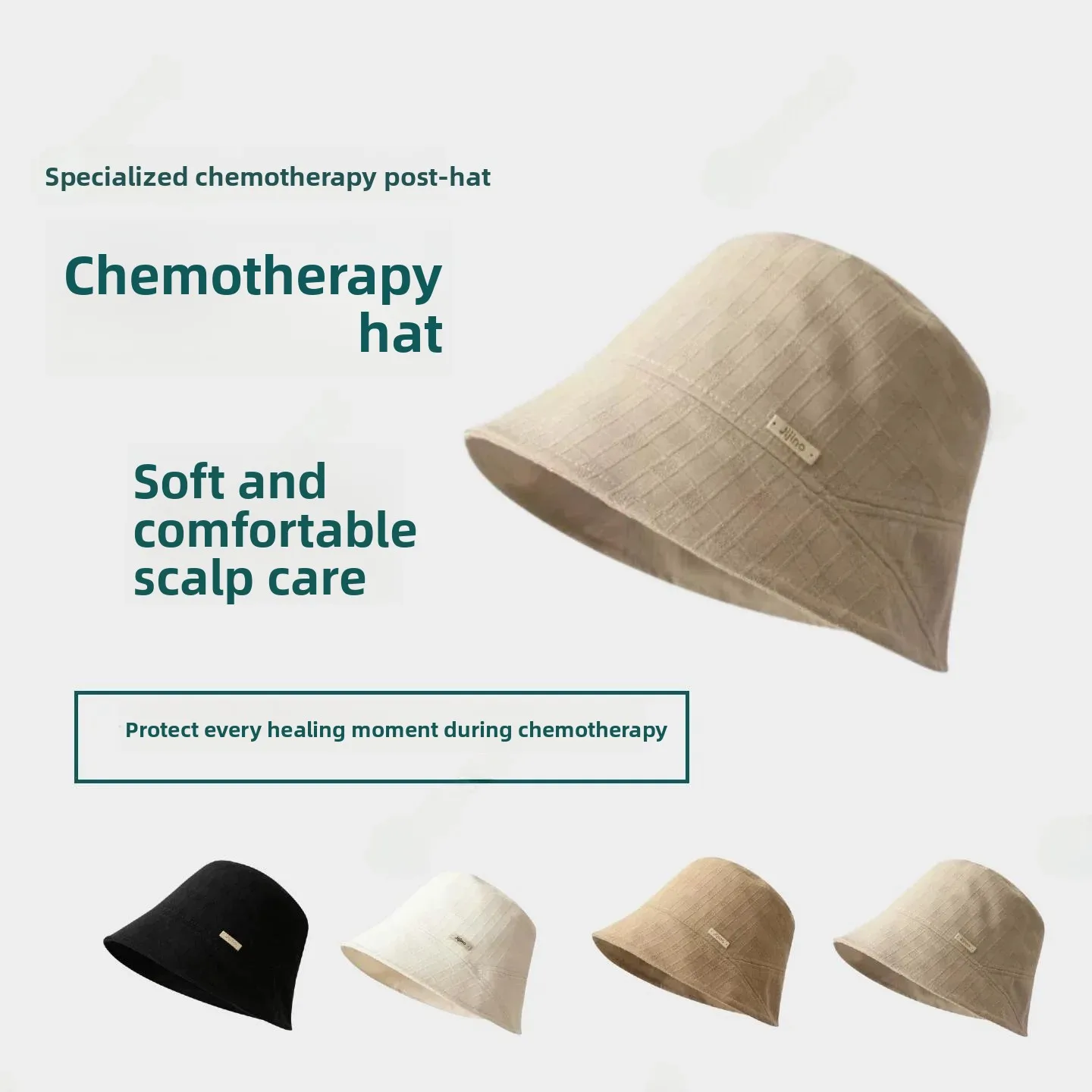 Chemotherapy Female Bald Cap Summer Thin Fisherman Hat Windproof  Craniotomy Postoperative Hats Patient Hair Loss