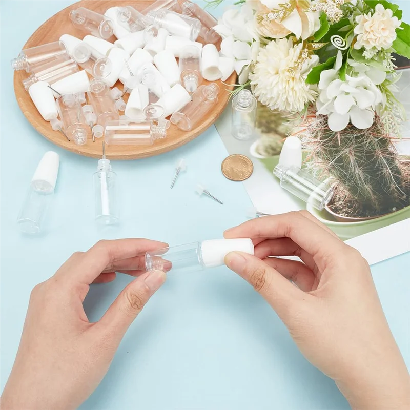 B47B-20Pcs 정밀 팁 애플리케이터 병, 10Ml/0.34Oz 디스펜스 니들 병 강철 바늘이 있는 PET 빈 접착제 병 Durabl