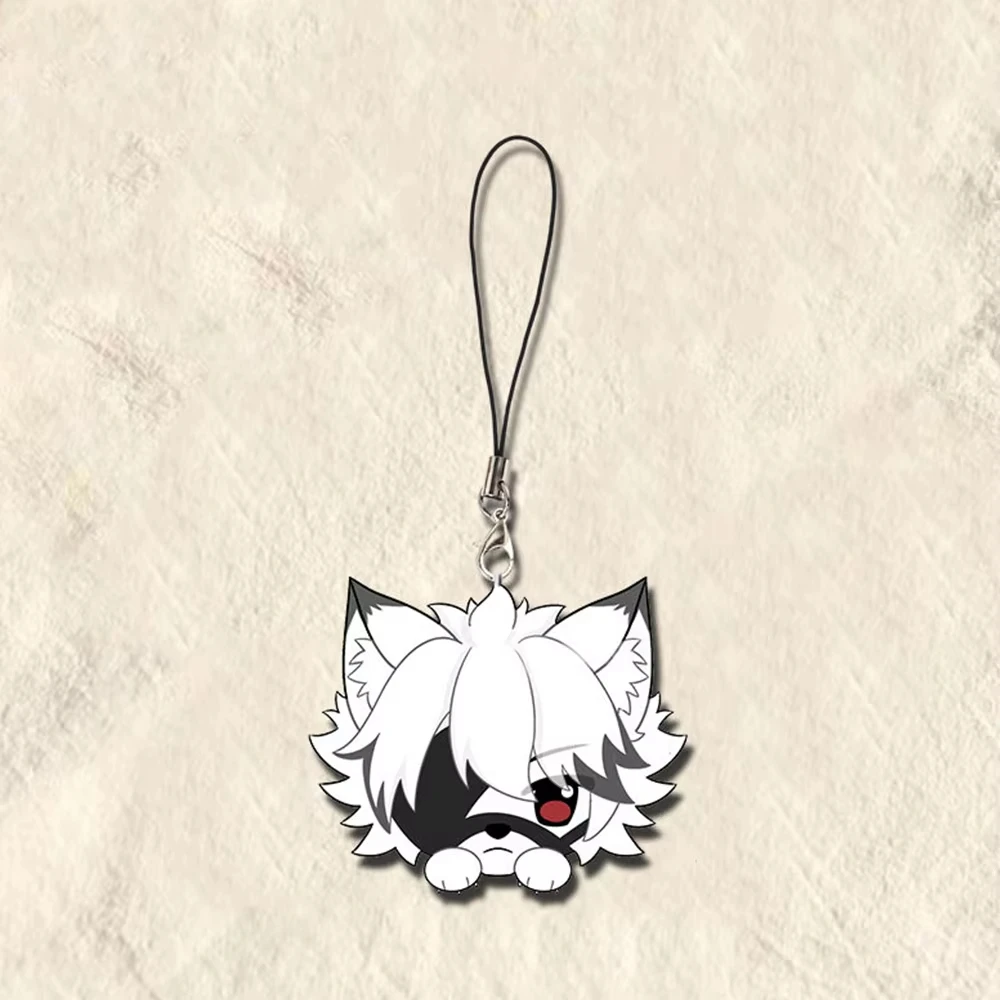 Zenless Zone Zero Ellen Joe Von Lycaon Corin Wickes Key Chain Game Cosplay Rope Keyring Figure Pendant Phone Chain Accessories