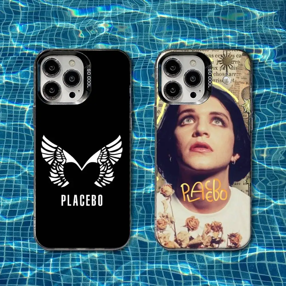 

Placebo Band Phone Case For iPhone 16,15,14,13,12,11,8,7,Pro,Max,Plus,Mini,XS,SE Shockproof Matte Cover