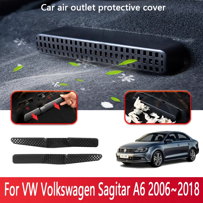 

Car Air Vent Covers For VW Volkswagen Sagitar A6 2006~2018 Seat Air Conditioner Duct Outlet Dustproof Cover Interior Accessorie