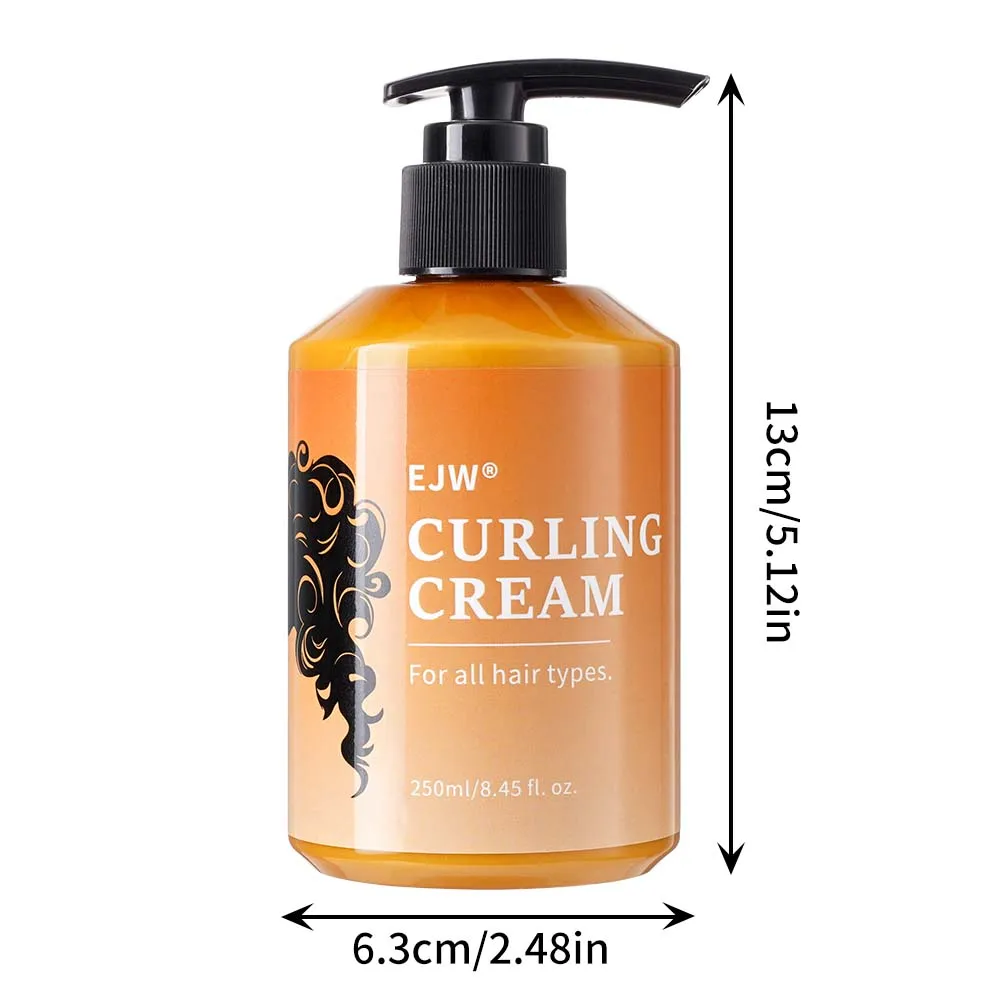 EJW Curl Defining Cream with Argan Oil for Wavy and Curly Hair Moisturizer and Deep Conditioning for Shine and Bounce view 6