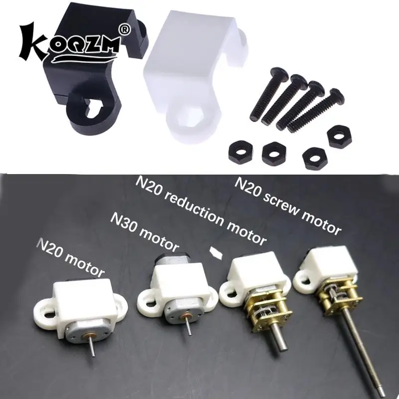 5pcs N20 Micro Motor Mount Kit DC Gear Motor Mounting Bracket For N20 Series Motor Toy Accessory