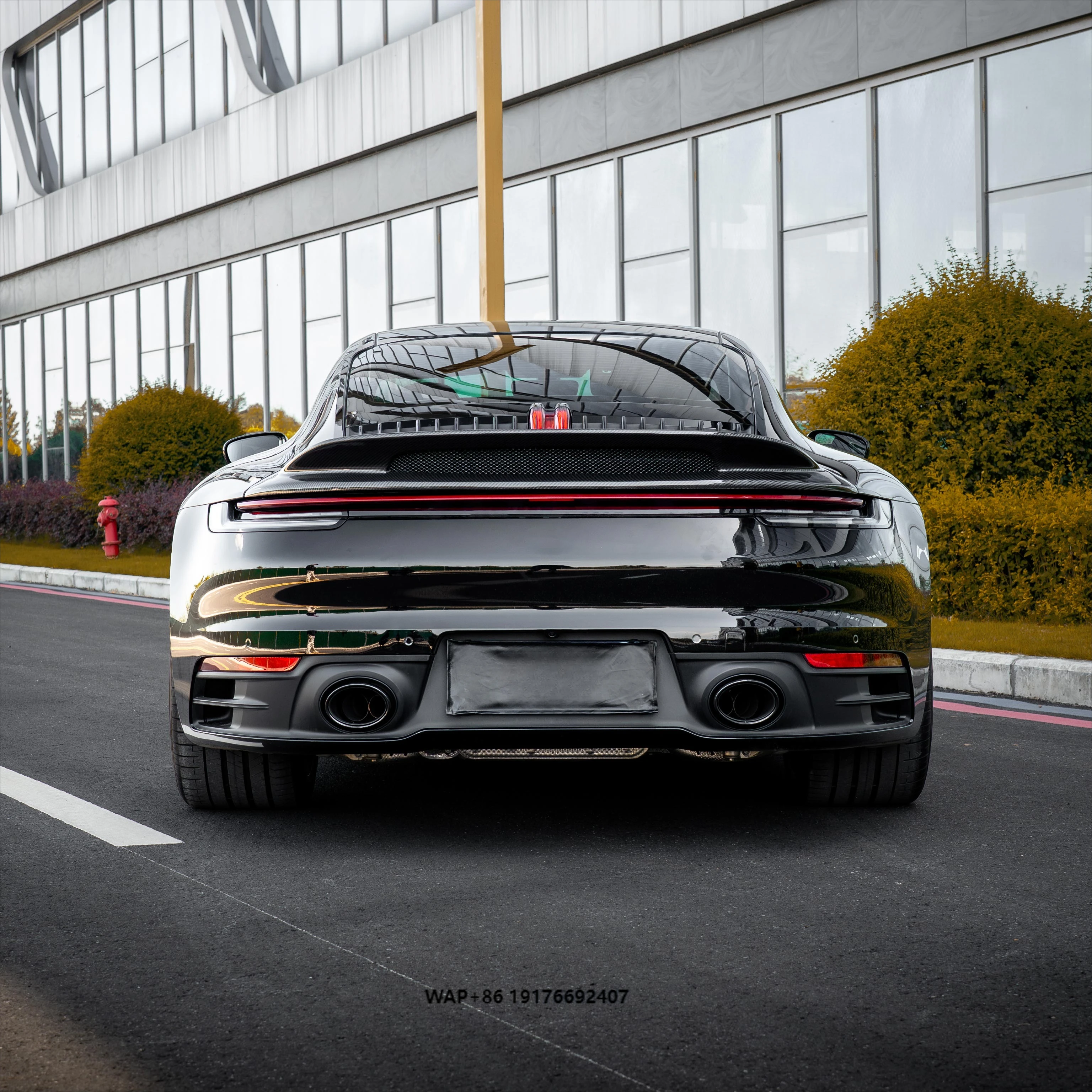 

High Quality Automotive Carbon Fiber Rear Wing Decorative 911 992.1 Modified Body Parts