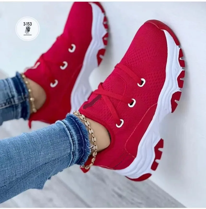 shoes for women 2023 round toe zapatillas de mujer con cuña chunky sneakers women bout rond  zapatillas blancas sapatos wedge
