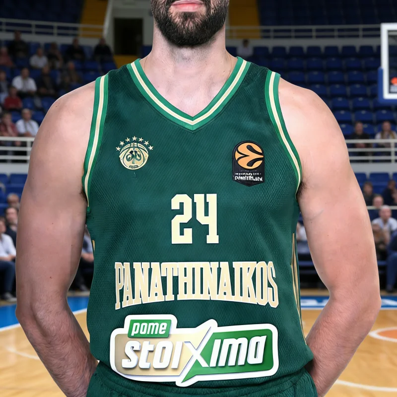 2026 Summer New Greece Panathinaikos Athens Basketball Jersey Vest Men Women Fan Special Sports Training Tops Family Kids Tees