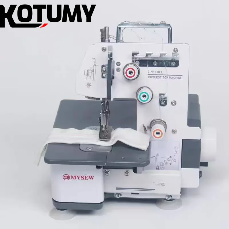 

Three Thread Double nee dle Sewing Machine, Household Small Commercial Locksmith