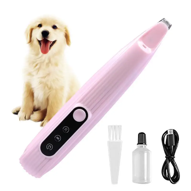 Dog Shaver Clippers Electric Shaver Trimmer Professional Pet Nail cutter Led Lighting Quiet Operation Shaver Clippers Pet Gadget