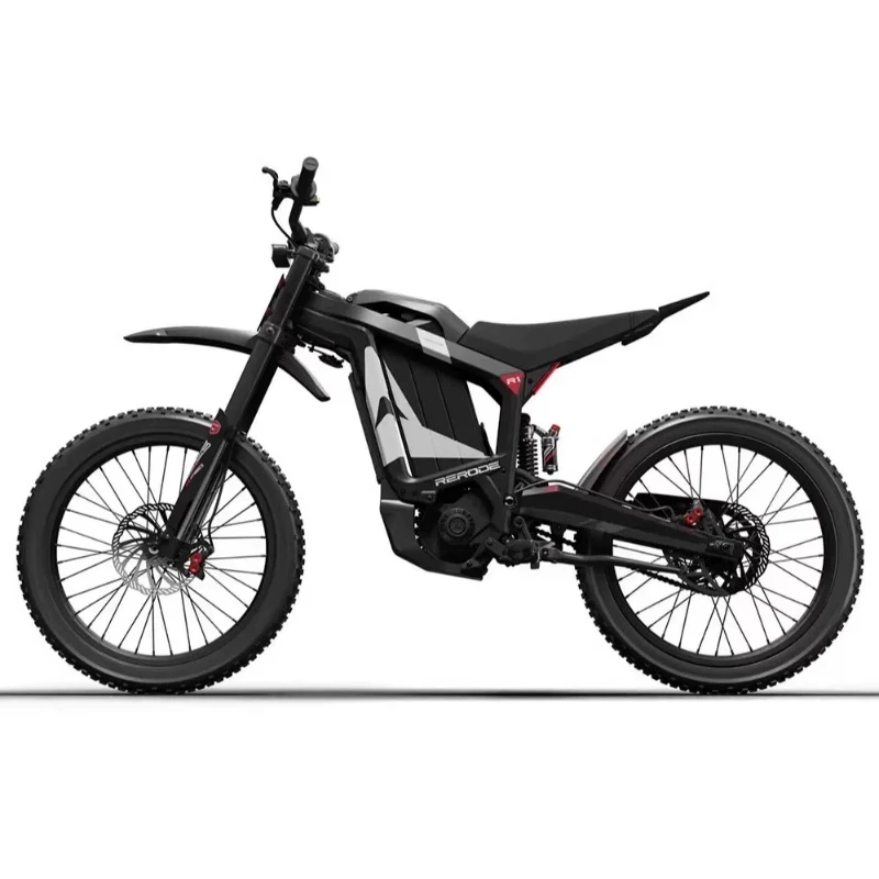 New electric off-road motorcycle, powerful and lightweight