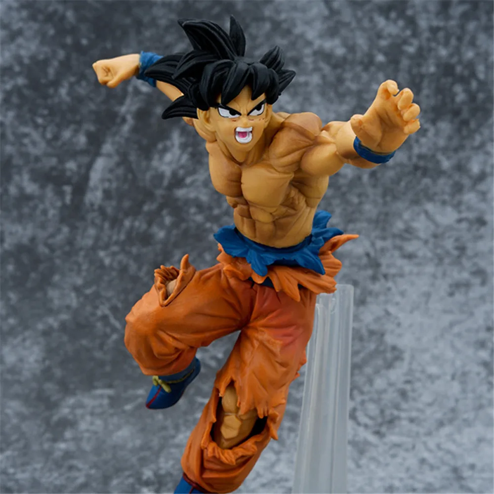 21cm Anime Dragon Ball Z Super Saiyan Son Goku DBZ PVC Action Figure Kakarotto Figurine Statue Collectible Model Gift Toys Doll