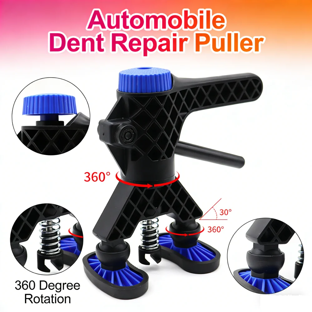 

Инструмент для ремонта листового металла на кузове, съемник для ремонта вмятин на автомобиле, вращение на 360 градусов, многоугольный инструмент для удаления вытягивания