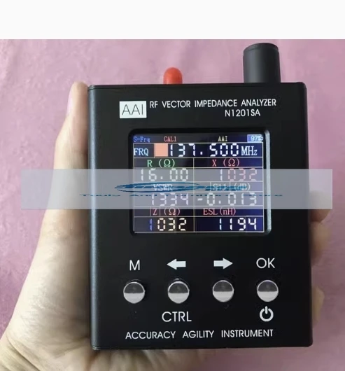 English Verison  N2061SA 1.1mhz to 1300MHz RFID 1.1MHz-1300MHz UV RF Vector  Antenna Analyzer Meter Tester