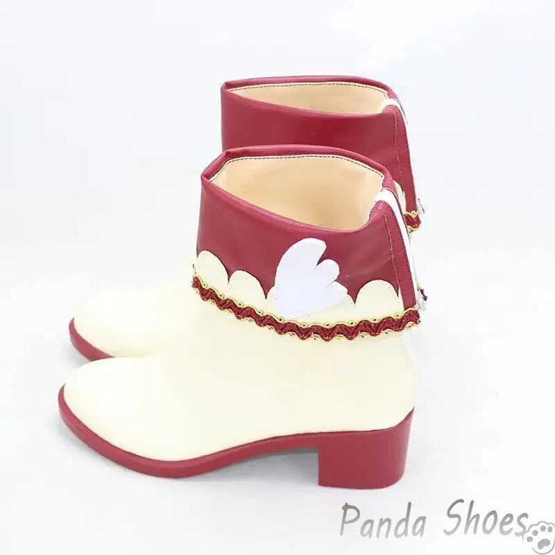 Game Rebellion Mitsumine Yuika Cosplay Shoes Anime Cos Comic Cosplay Costume Prop Shoes for Con Halloween Party
