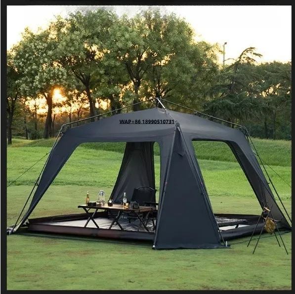 대형 자동 설치 방수 캠핑 텐트 이미지