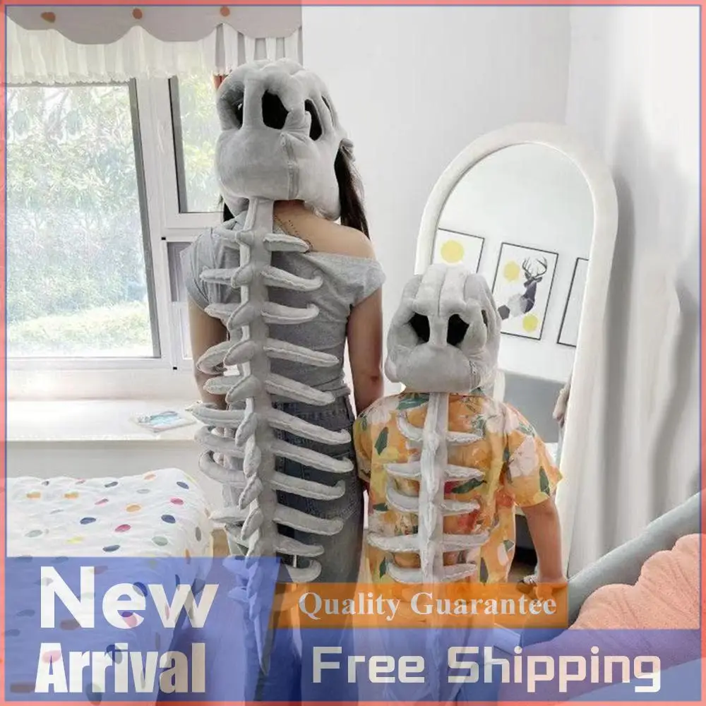 

3D Dinosaur Skeleton Toys Funny Soft Dinosaur Skeleton Cos Props Novelty Unique Dinosaur Skeleton Costume Set Cosplay Costume