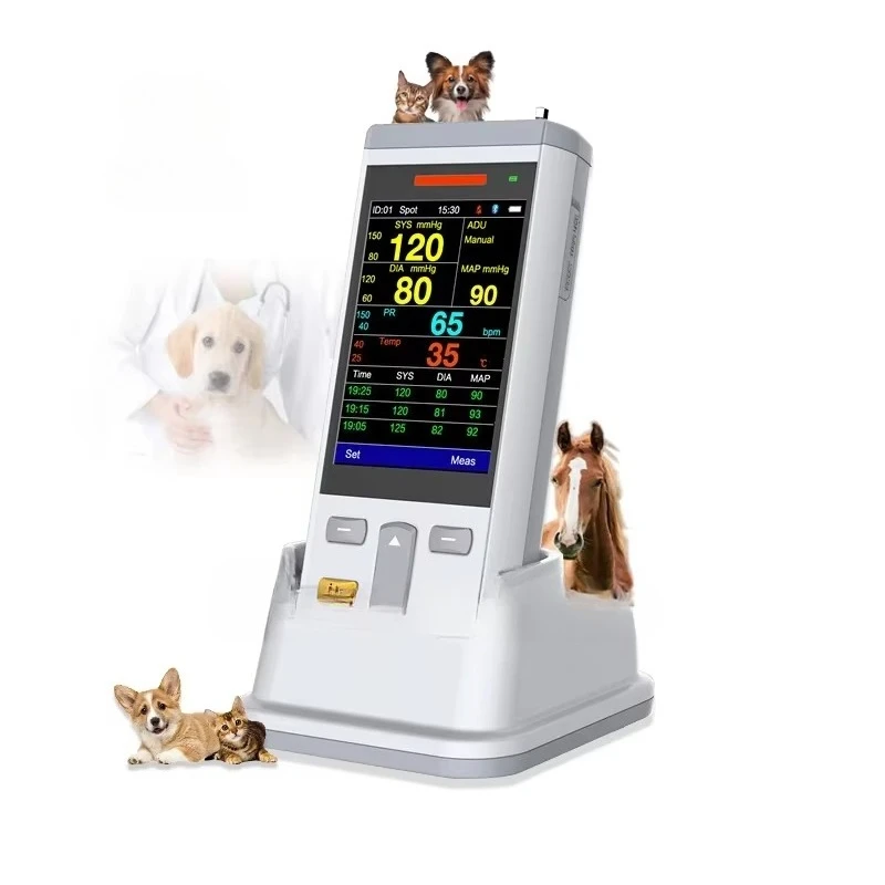 

SUN-300K Animal Veterinary Equipment VET Multi-parameter vital signs blood pressure Monitor