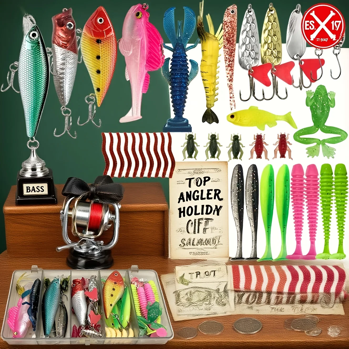 133Pcs Premium Fishing Lures T - Fishing Lure Jig recension och pris