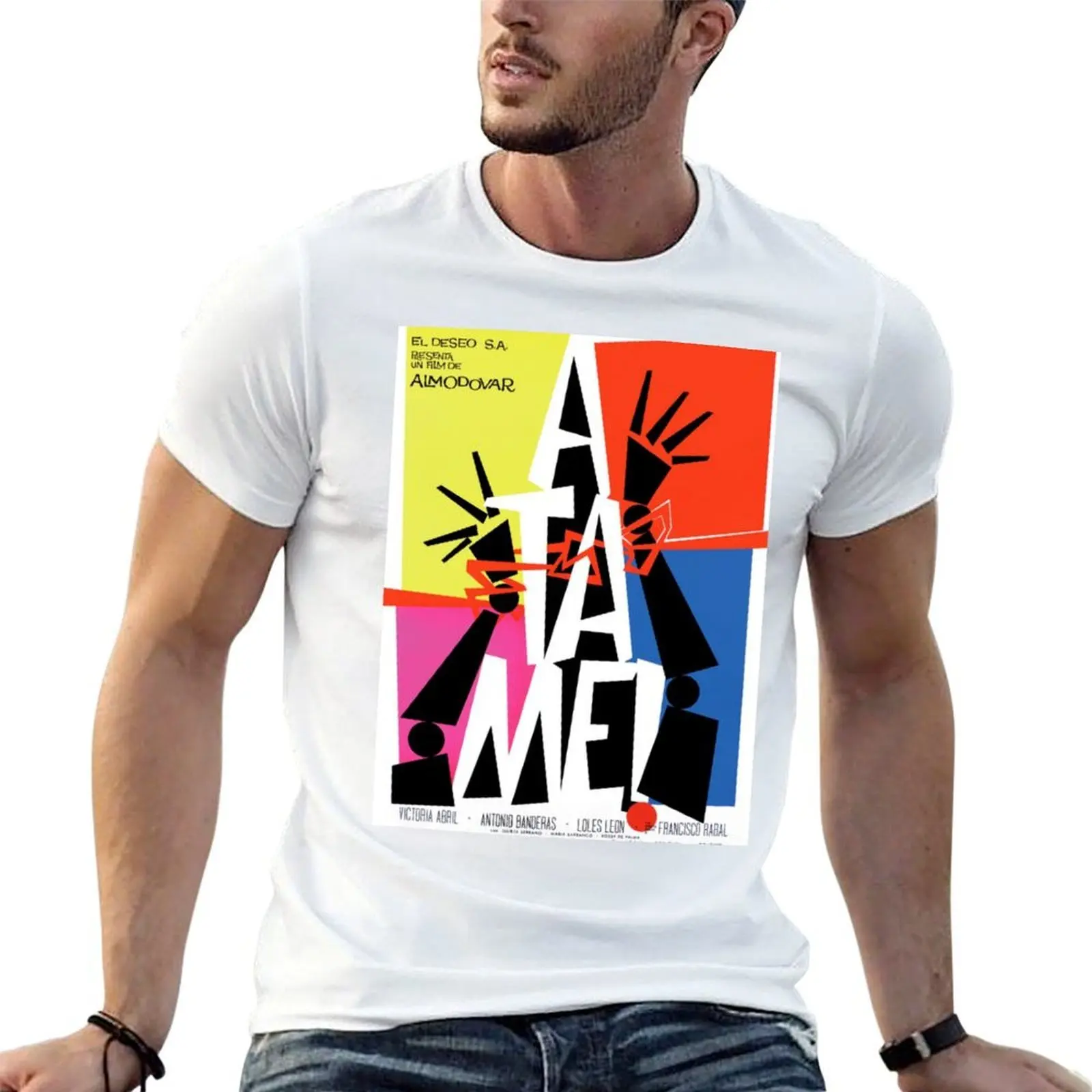 Pedro Almodovar Tie Me Up! Tie Me Down! T-Shirt graphic t shirts summer clothes mens big and tall t shirts